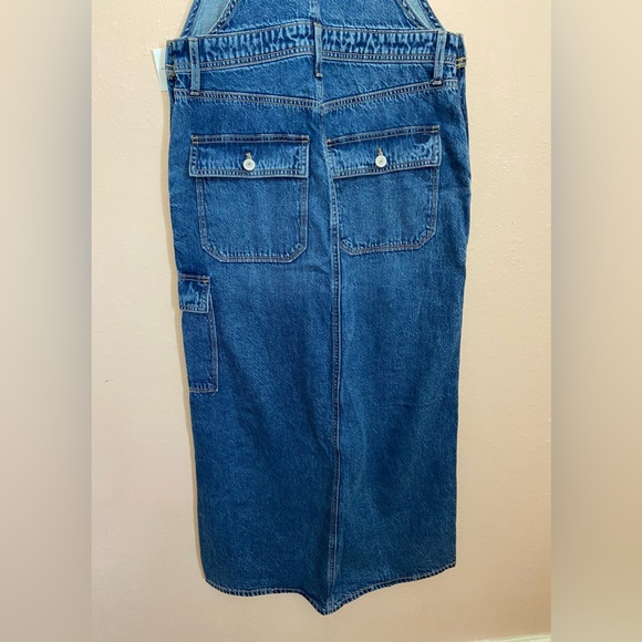 American Eagle Denim Maxi Overall Dress - Picture 12 of 13